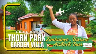 Luxury Thornpark Garden Villa: Zimbabwe, Harare AirBnb Tour