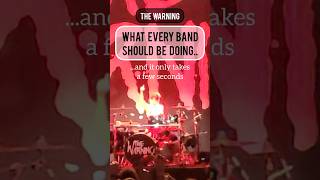 "THE WARNING IS WORLD CLASS" @TheWarning #livemusic #tour #fans #crowd #fyp #martintw