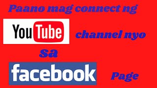 Paano mag connect ng Youtube channel nyo sa facebook page  ( Our Life at Wheels )