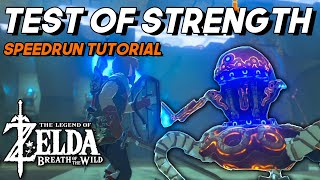 How to Complete Test of Strength Shrines FAST in Breath of the Wild (TOS Tutorial 2021)