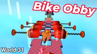 Obby But You're on a Bike (World 31) [Roblox]