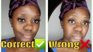 How to: FIX FALSE EYELASHES ||A DETAILED STEP BY STEP TUTORIAL FOR BEGINNERS