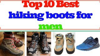 Top 10 Best hiking boots for men