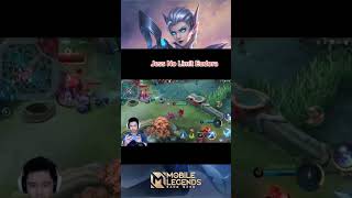 eUdora di tangan Jess no limit #mlbb #mobilelegends #video #shortvideo #viral #eudorasavage