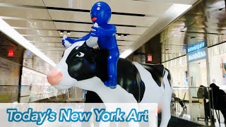 [4K] NYC✨Discovering Art: Cow Parade 牛のパレード 2021