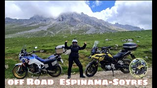 RUTA OFF ROAD 🏍️🏍️ ESPINAMA-SOTRES (RUTA DE LA RECONQUISTA) CON CAÍDA INCLUIDA🤦🏻‍♀️