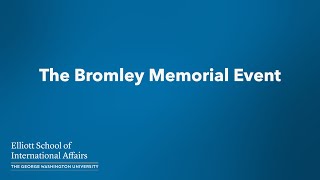 Bromley Memorial Event 2022