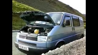 VW T4 Camper Van Breaks Down on The Kirkstone Pass Lake district