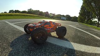 Hpi Bullet 3.0 onroad with some jumping.