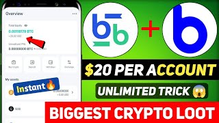 20€ Instant Withdraw In Bitbse 😍 New Crypto Loot 🔥 Bitbse Unlimited Trick