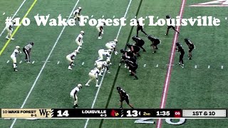 #10 Wake Forest at Louisville - Full Game 10-29-2022