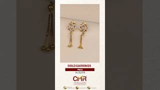 Gold Earrings #cmrjewellery #goldjewellery #latestgoldjewellery #goldearrings #gold