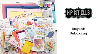 Hip Kit Club: August Unboxing