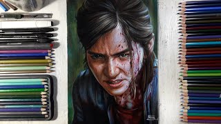 Drawing Ellie (The Last of Us Part II) | Fame Art