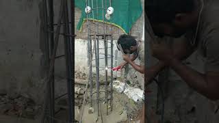 pile reinforcement lap welding #lapping #reinforcement #pilefoundation#shorts #subscribe #welding