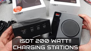 ISDT POWER200 and 200X charger station Review and Test