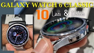 Galaxy Watch 6 Classic | My 10 Likes & 10 Dislikes