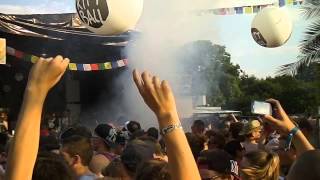 Nicone & Sascha Braemer feat. Narra "Caje" @ Kittball-Floor, Juicy Beats 2013