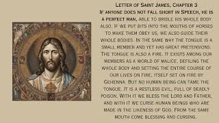 Letter to St James Chapter 3 - Prayer for Healing our Thoughts and Words, Be More Conscientious