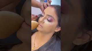 how to do glamorous makeup for reception tutorial | glamorous makeup for party #shorts #viral #trend