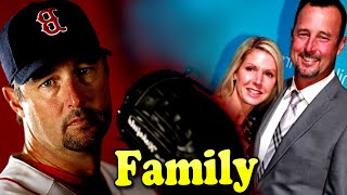 Tim Wakefield Family With Daughter,Son and Wife Stacy Stover 2023