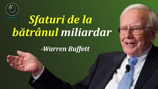 Warren Buffett - 9 sfaturi despre succes de la cel mai bogat om al planetei