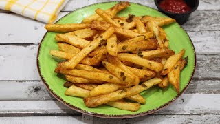 Crispy and Spicy French Fries Recipe/Seasoned French Fries