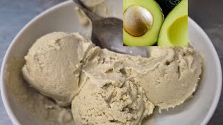 EASY AVOCADO ICE-CREAM... 3 INGREDIENTS 🥑