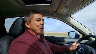 Driving to Lethbridge, Alberta, Canada, April 2024