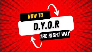 How to analyze a crypto protocol? DYOR the right way!