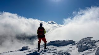 【八甲田雪山縦走登山】北八甲田雪山縦走登山　仙人岱・小岳・高田大岳　パート2