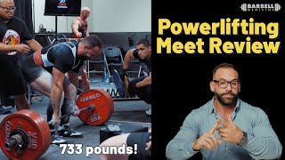 Powerlifting Meet Review: New Personal Bests!!