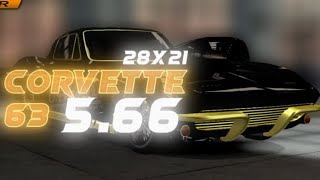 No Limit Drag Racing 2 v1.8.6 tune corvette 63 nitro 5.66|28x21|