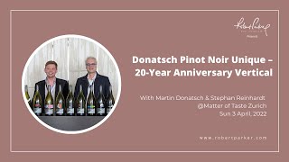 Donatsch Pinot Noir Unique –20-Year Anniversary Vertical Masterclass