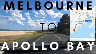 MELBOURNE TO APOLLO BAY TIME LAPSE (4K)