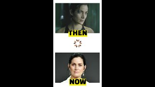 Carrie-Anne Moss: The Matrix (1999) Cast: Then And Now 2022 #shorts