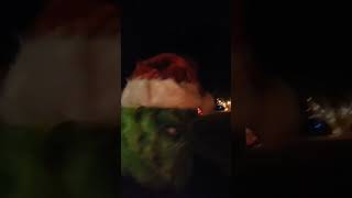 The Grinch is on the prowl for Decorations and Presents!! #Grinch #ChristmasEve #Christmas #ytshorts