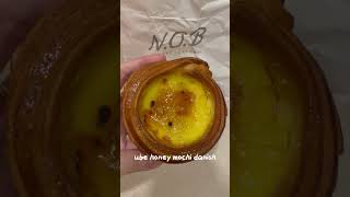 🥐 Ube Honey Mochi Danish by NOB Cafe The Breeze BSD #croissant #pastry #snack #pistachio #mochi #bsd