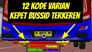 CARA PASANG 12 VARIASI KEPET TERKEREN DI BUSSID