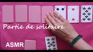 ASMR français - Jeu de solitaire