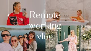 Self Employed Vlog // Working Remotely from the lake district!!