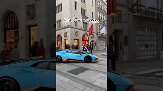 Cruising Bond Street: The Epitome of Luxury Cars in London! 🚘✨" #Shorts