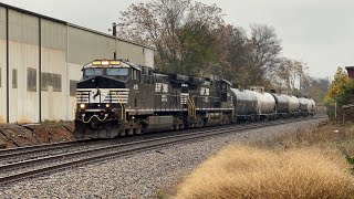 NS AC44C6M 4191 Leads Eastman Express 101-01 on 11/1/24