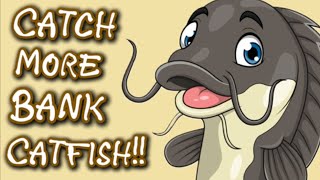 Bank Fishing For Catfish - HOW TO Catch A Catfish EVERY Time