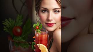 AI Lookbook: Top popular coctails represented as beautiful girls! Fantasy art generated by AI.