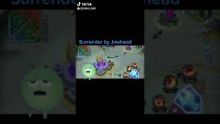 #mobilelegends #mllb #viral VIDEO JAWHEAD MENYERAH PADA TEAM MUSUH