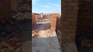 Construction site | Brick wall Construction | How to construct brick wall| #socity #heighlights