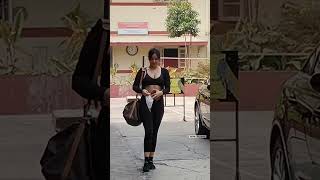 Neha Sharma chirutha movie heroine papped after workout ||#nehasharma #pawankalyan  #celebrityclips