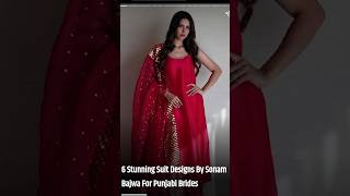 Stunning suit design by sonam bajea for punjabi bride#trending #bollywood #suit #fashion #sonambajwa