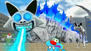 Oggy Found New CATNAP Godzilla Titan Zoonomaly Monster In Garry's Mod